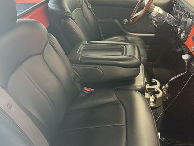 Powered seats from a Cadillac. Black leather.