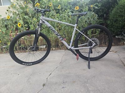 Giant Talon 2 Mountain Bike Size Large 29 Inch Wheels Gray