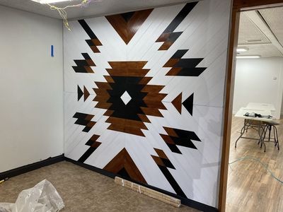 CUSTOM BEAUTIFUL ACCENT WALL