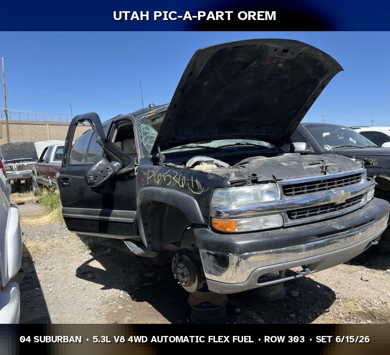 2004 Chevrolet Suburban GMT800 Parts - UTPAP Orem