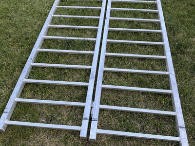 7’ BI-folding aluminum ramps