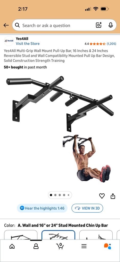 Pull Up Bar