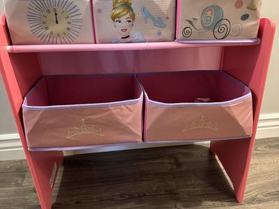 Princess Cubby Storage