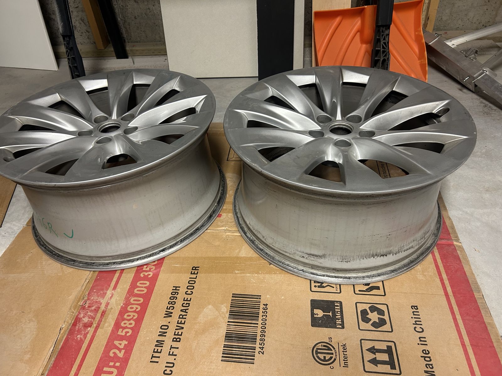 Tesla rear wheels for Tesla Model X