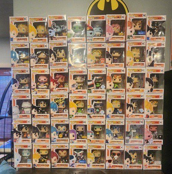 Massive DBZ Funko Pop Lot