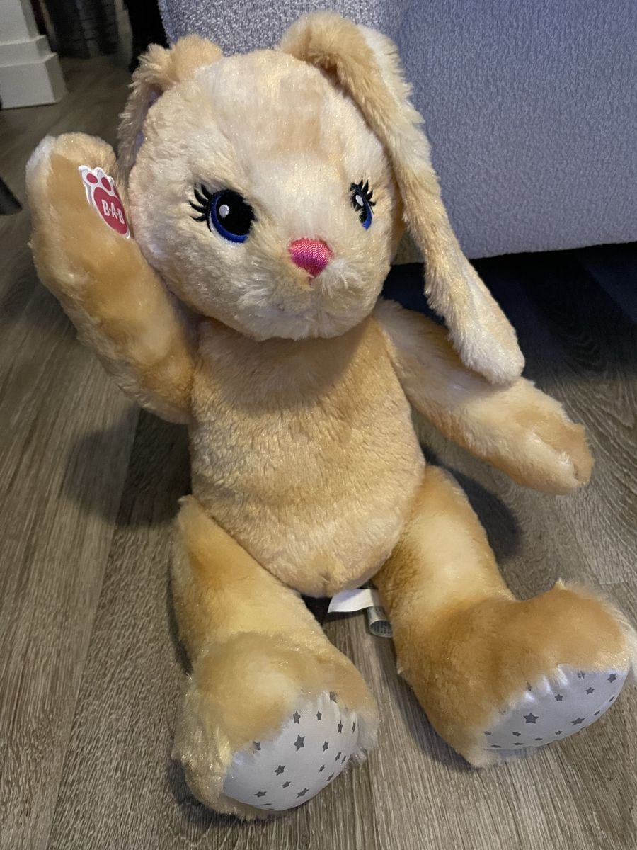 Build A Bear Easter Bunny Rabbit More Moves Plush Jointed Stuffed Animal Stars