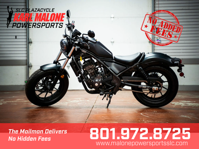 2025 HONDA Rebel 300 Matte Black Metallic - H00024