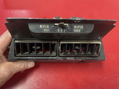 1972-76 Corvette Wiper Switch Bezel
