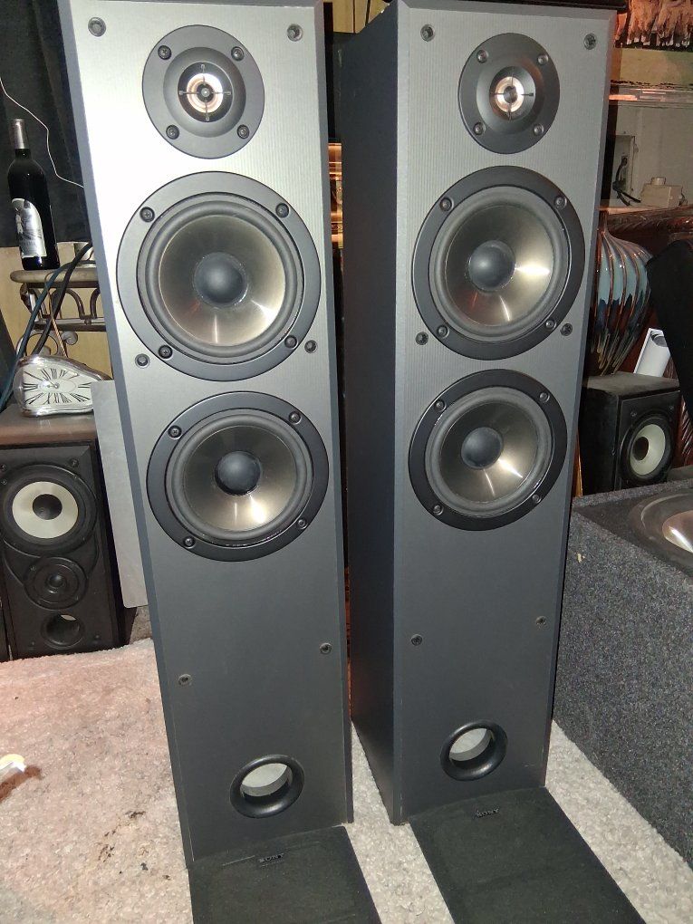 Sony SS-MF415 Floor Standing Speaker System - 200W, 8 Ohm Speakers (Pair)