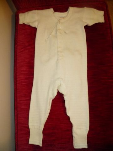 Child's Drop Down Bottom/Long Johns, Baby Outfit-Antique/Vintage