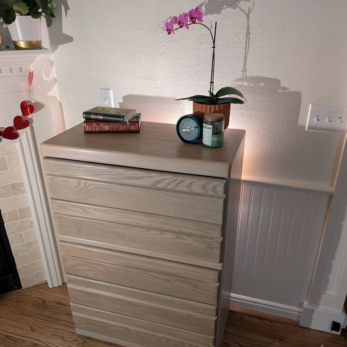 Custom Paintwashed Underhand Dresser – Modern Heritage Piece