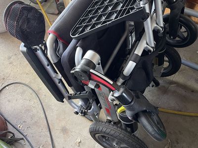 Pride Jazzy Passport Power Chair Electric Wheelchair Folding Mobility Scooter