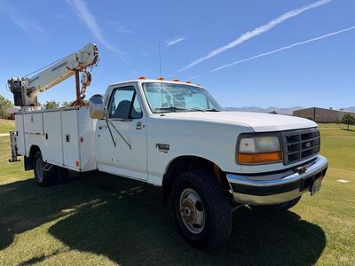 ***LOW MILES*** Ford F350 XL Service Truck with Crane and PowerStroke