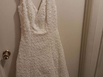 Bride beautiful wedding dress