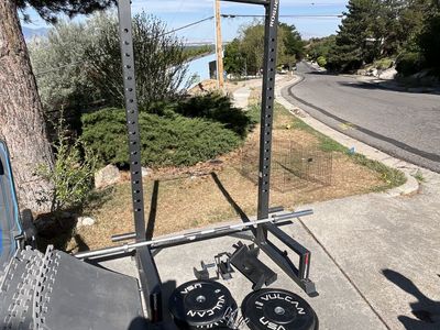 Weight Rack with Weights