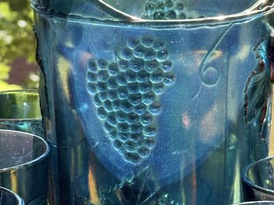 Carnival Glass “Harvest Grape” Pattern