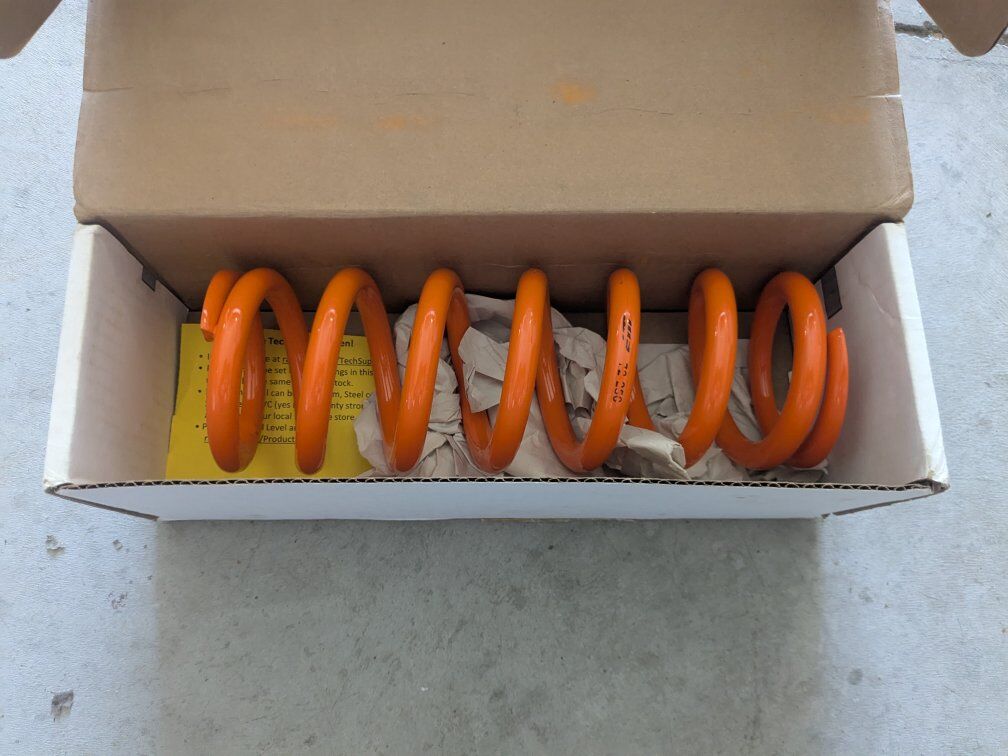 KTM dirt bike rear spring