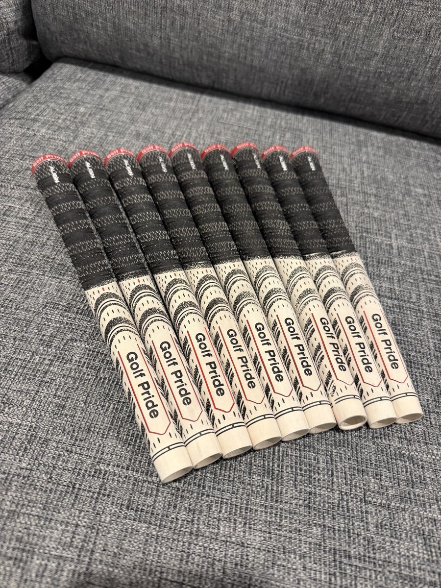 Golf Pride MCC Align Standard Golf Grip Pulls 9pc Excellent