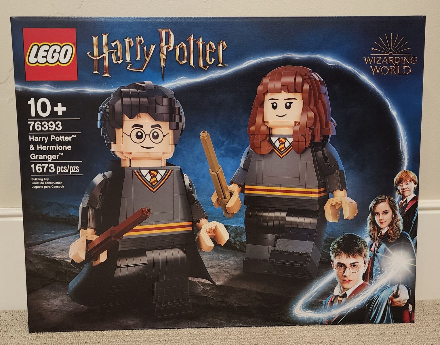 Lego 76393 Harry Potter & Hermione Granger - New in never opened Sealed Box, Retired
