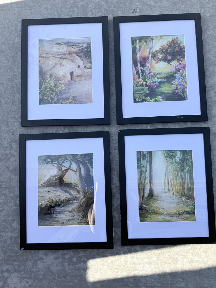 Gardens of God artwork (4 separate prints)