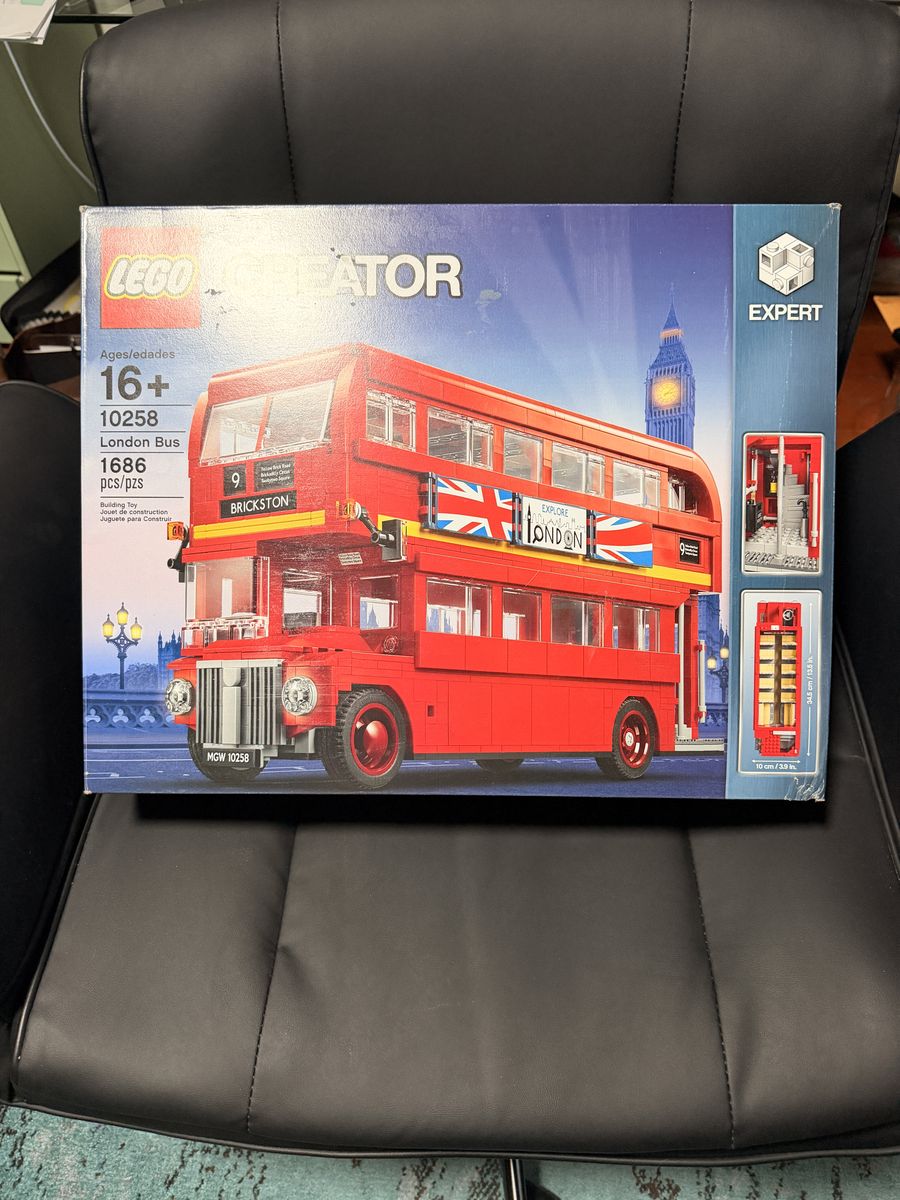 Used Lego Creator London Bus 10258