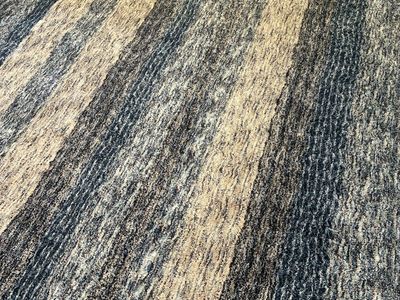 New Living Spaces Blue & Beige Striped Area Rug