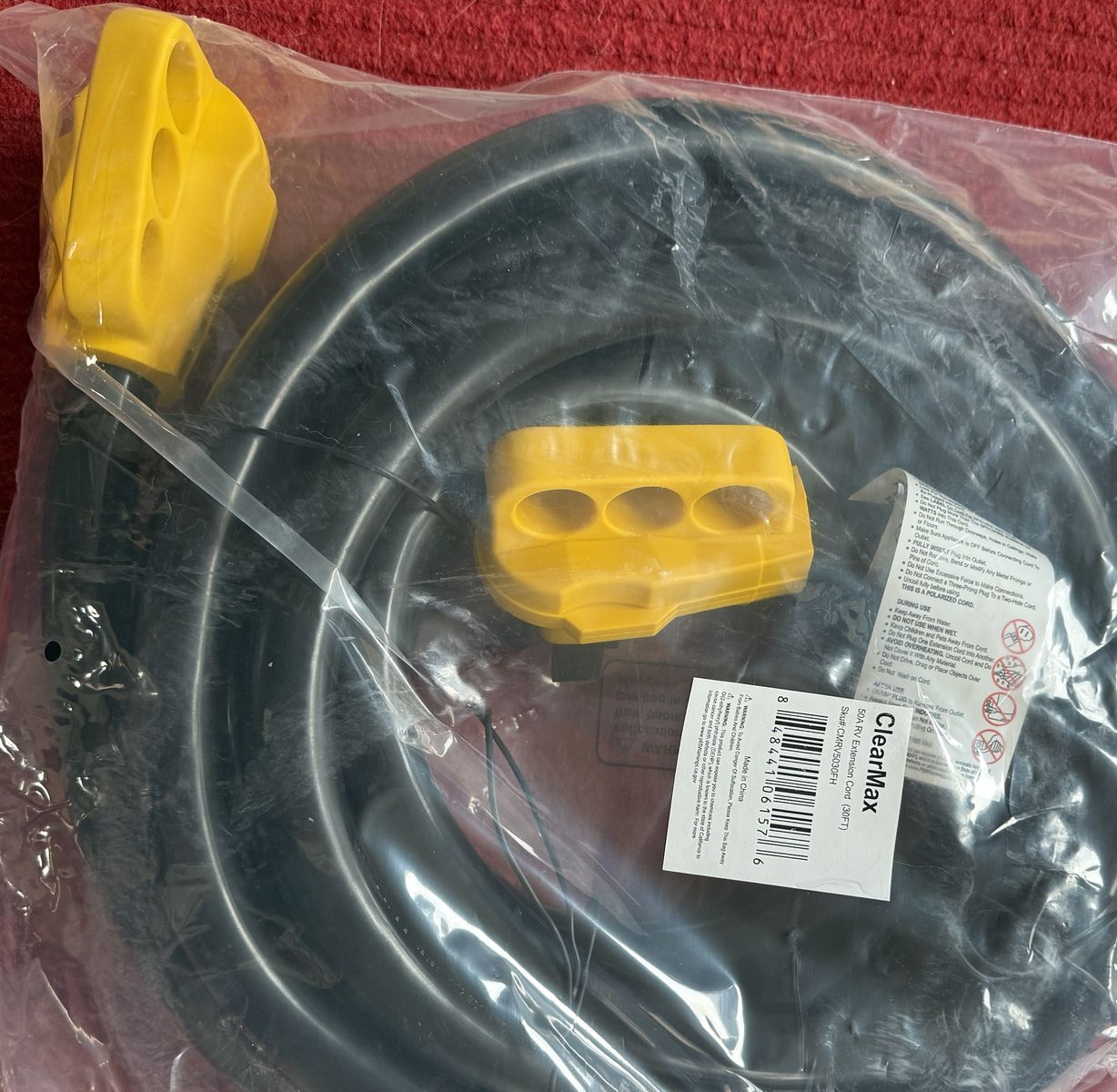 RV 50 AMP 30 ft. Extension Cord