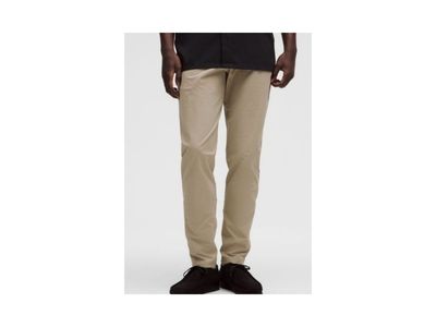 Lululemon ABC Slim Fit Trouser Stretch Cotton VersaTwill Khaki Men's 34x32