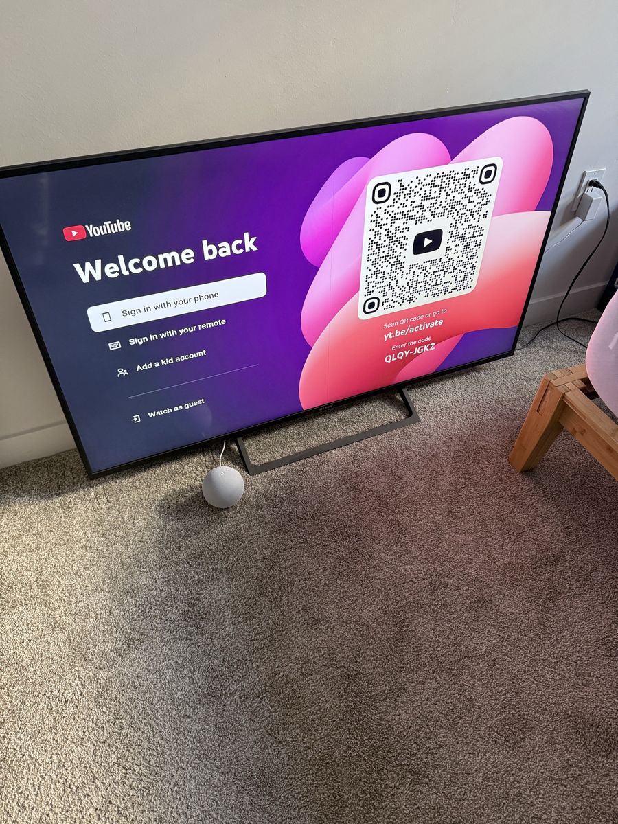 Sony Bravia 55” 4k TV