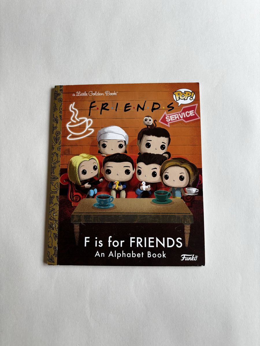 Little Golden Book: F is for FRIENDS An Alphabet Book - Funko Pop! Edition