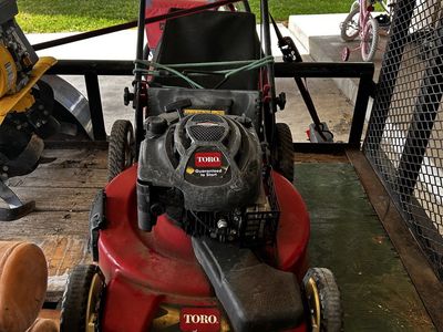Toro lawn mower