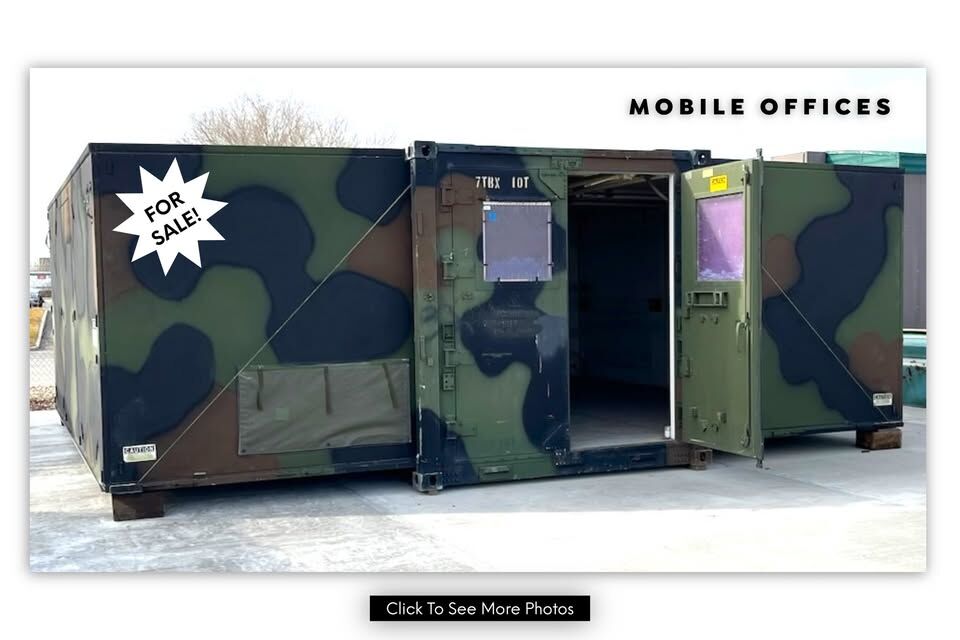 Customizable Military Grade Conex