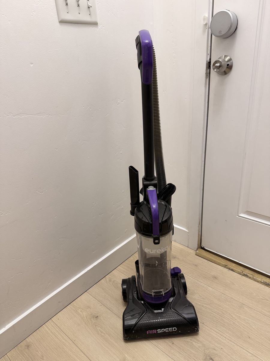 Eureka AirSpeed Upright Vacuum Cleaner - Bagless, Purple/Black