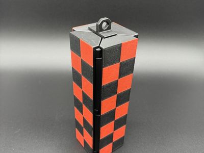 3D Printed Portable Chess Set