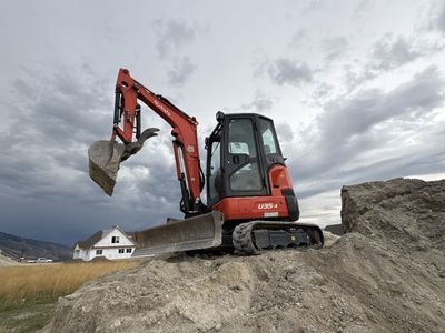 2021 Kubota U35-4 Mini Excavator with Cab and Bucket