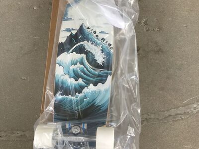 Vibe ride Pintail longboard with footbrake NEW IN BOX