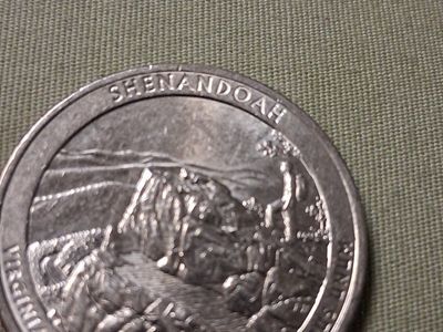 2014 P Shenandoah National Park Virginia America the Beautiful Quarter US Coin