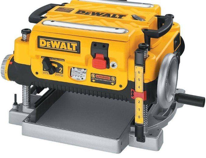 DEWALT DW735X 13-inch Two Speed Thickness Planer with Tables - Powerful Woodworking Tool