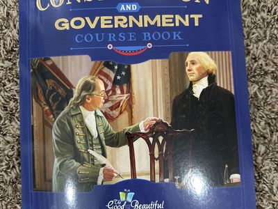 Good and Beautiful US Constitution and Government Course Books