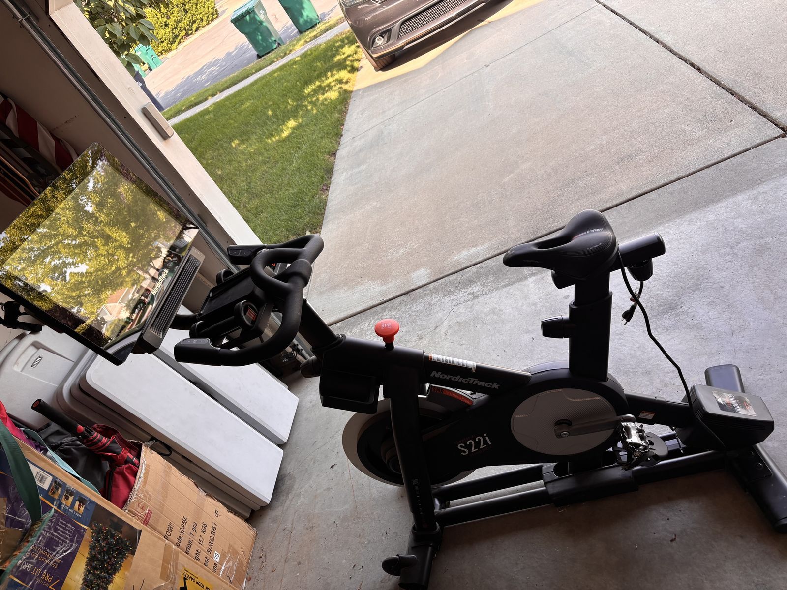 NordicTrack s22i exercise bike 