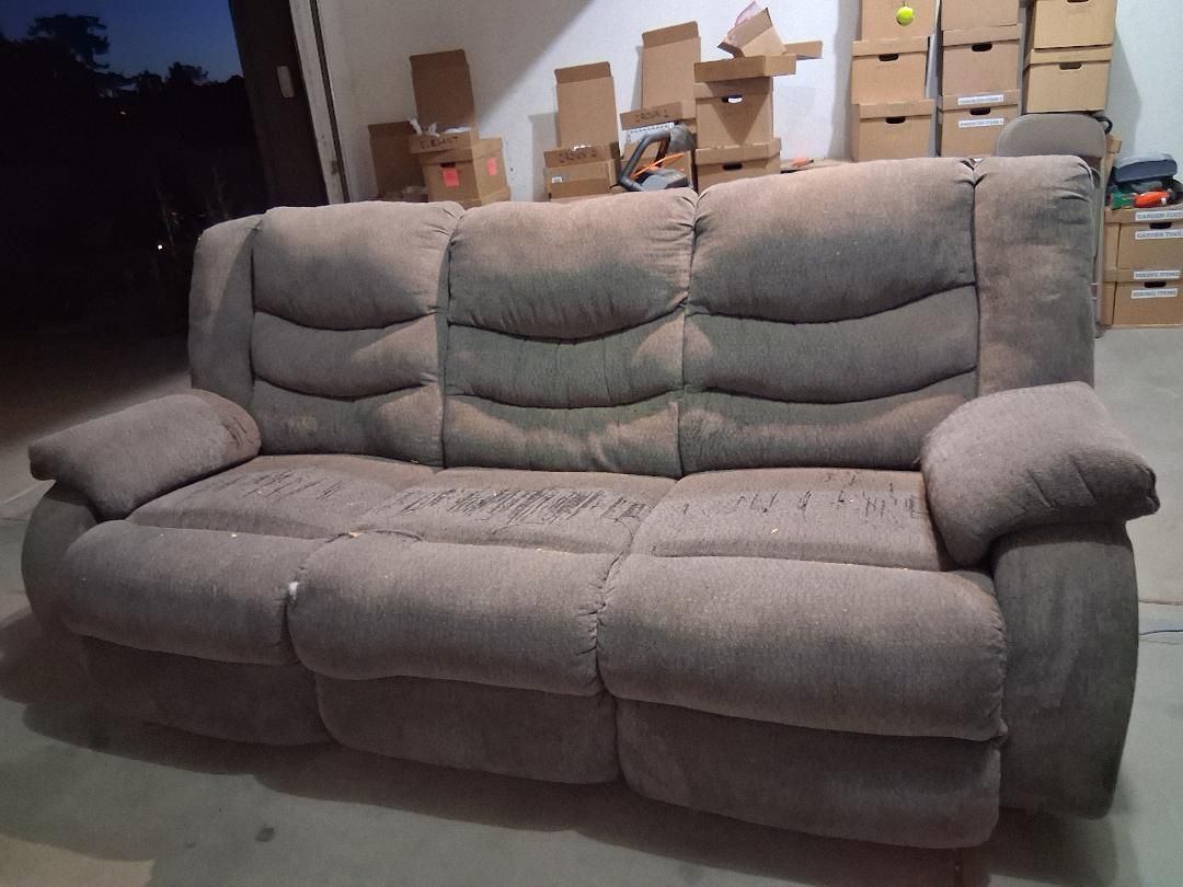 Large Grey Couch