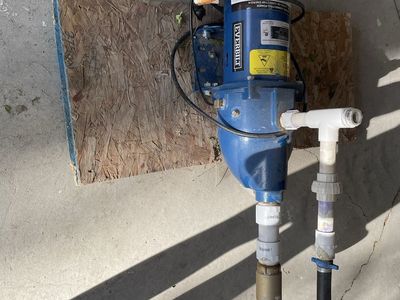 Shallow well jet pump