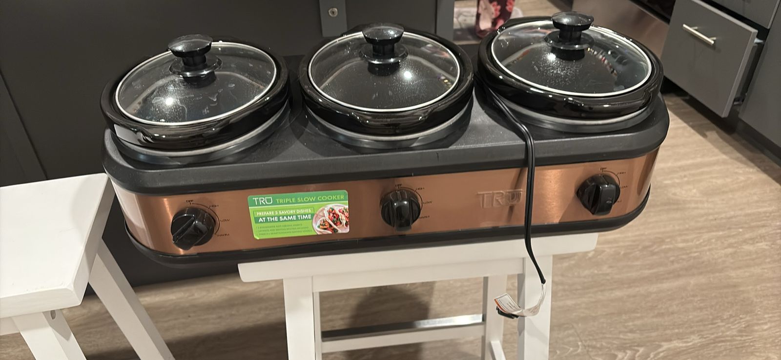 Crockpot trio