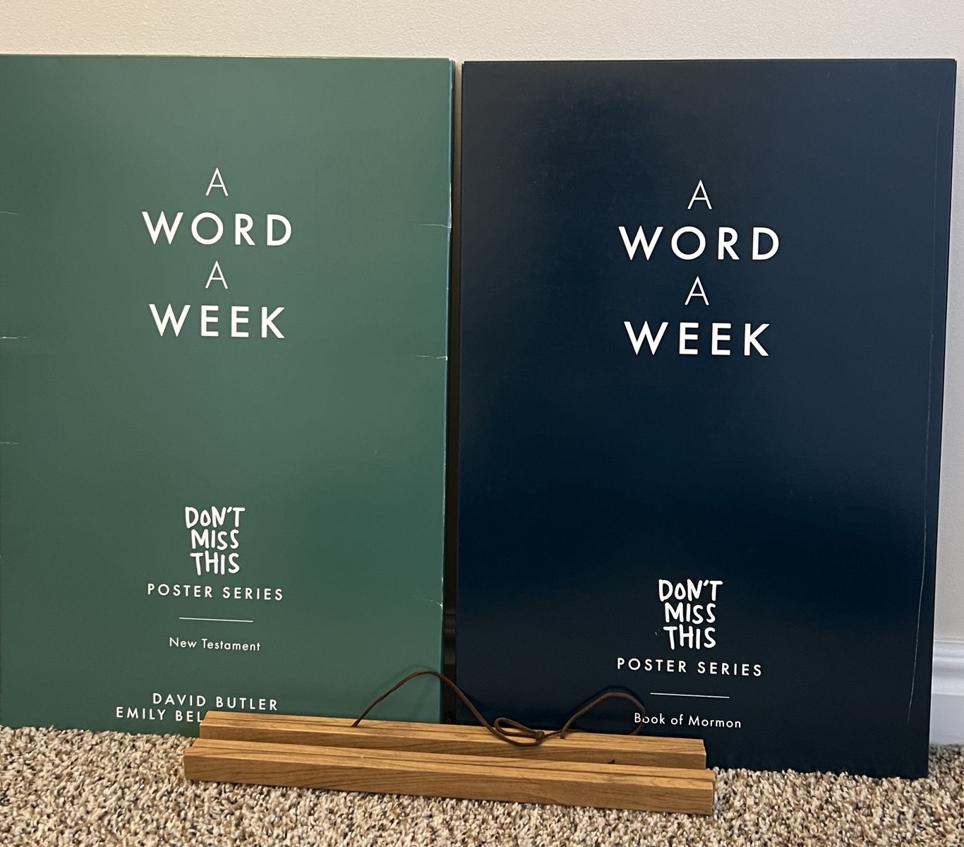 "Don't Miss This" Scripture Word a Week Poster Packs