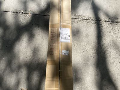 Flag Pole Hardware Kit - Galvanized Steel Mount & Brackets, New in Box
