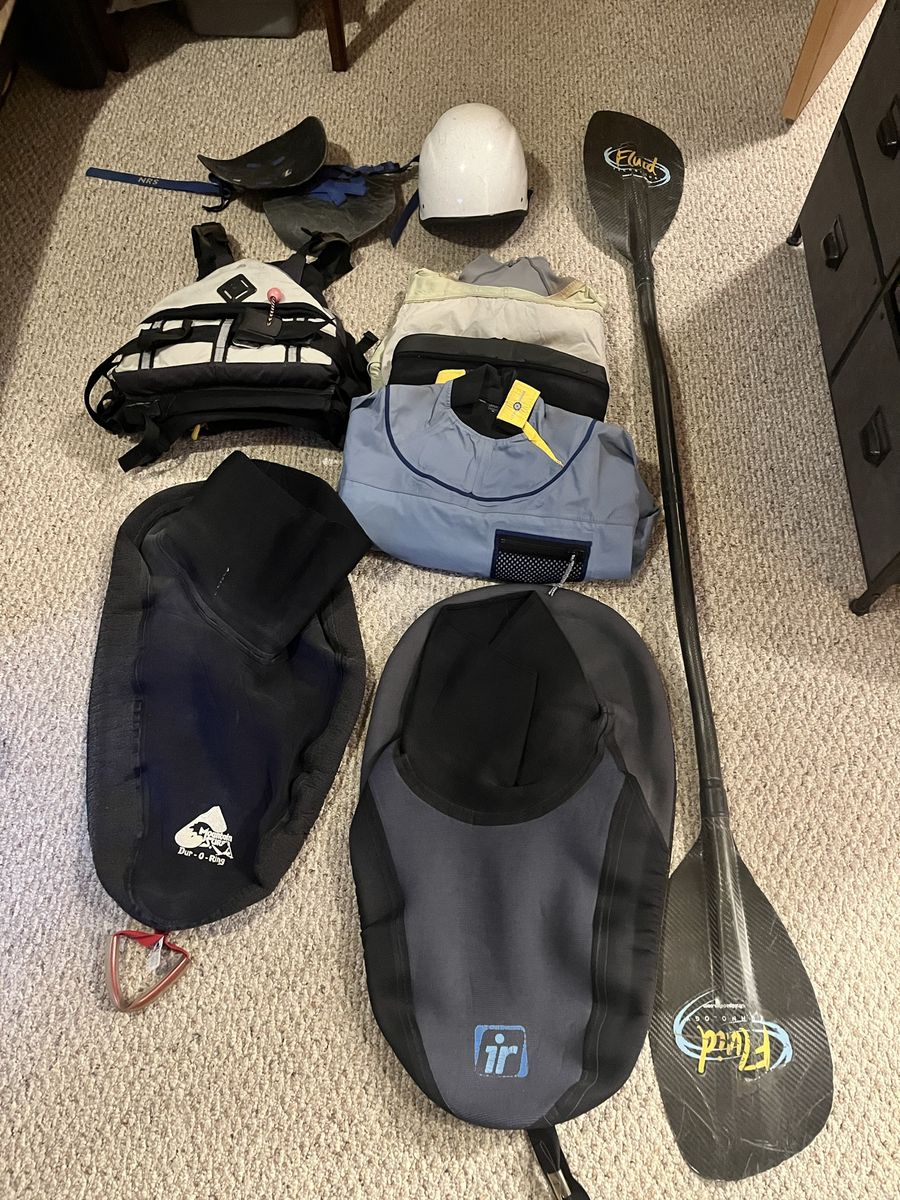 Whitewater Kayaking Gear