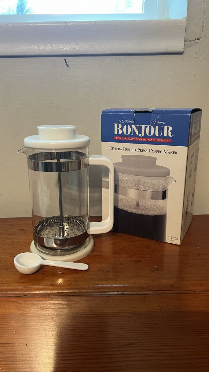 Bonjour Riviera French press, coffee maker