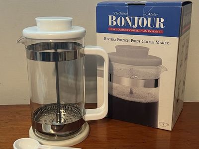 Bonjour Riviera French press, coffee maker