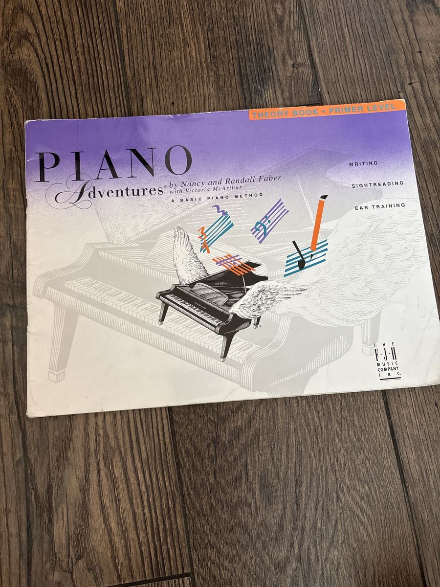 Piano Adventures Primer Level Theory Book by Faber, Writing Sightreading Ear Training