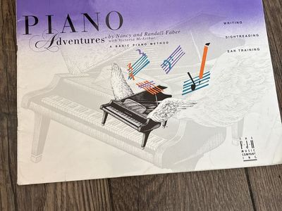 Piano Adventures Primer Level Theory Book by Faber, Writing Sightreading Ear Training